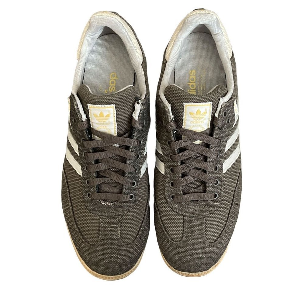 Mens Adidas Hemp Samba Sneakers Olive/gum Soccer Casual Size 12 G98628 - Picture 3 of 9